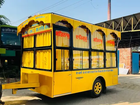 Palki Sahib vehicles built by Guru Kirpa Bus Body Builders